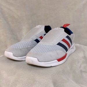 Adidas Boys ZX 360C University Red, Gray + White | Size 13K